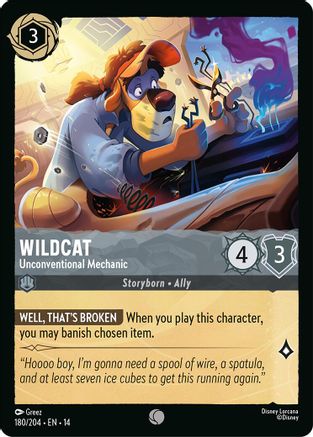 Wildcat - Unconventional Mechanic (180/204) - HCA - Common
