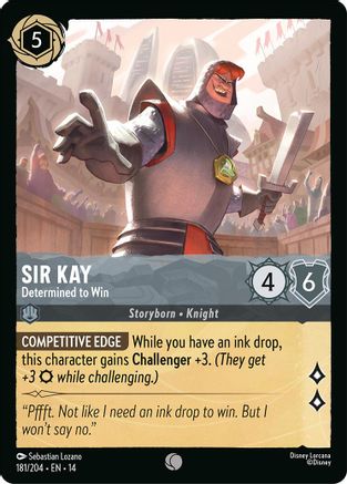 Sir Kay - Determined to Win (181/204) - HCA - Common