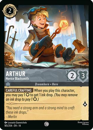 Arthur - Novice Blacksmith (185/204) - HCA - Common