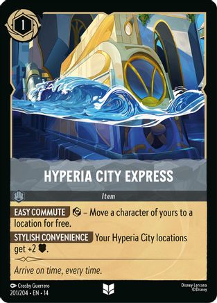 Hyperia City Express (201/204) - HCA - Uncommon