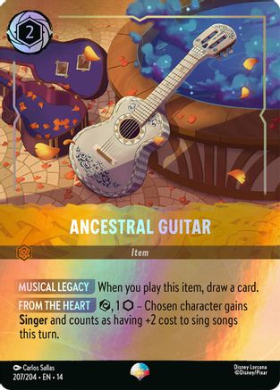 Ancestral Guitar (Epic) (207/204) - HCA - Epic - Holofoil
