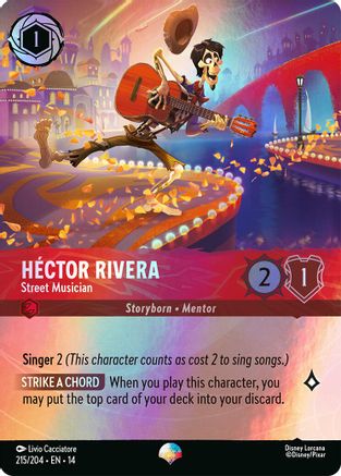 Hector Rivera - Street Musician (Epic) (215/204) - HCA - Epic - Holofoil