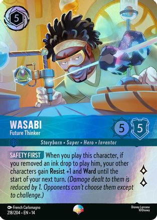 Wasabi - Future Thinker (Epic) (218/204) - HCA - Epic - Holofoil