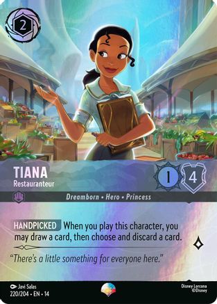 Tiana - Restauranteur (Epic) (220/204) - HCA - Epic - Holofoil