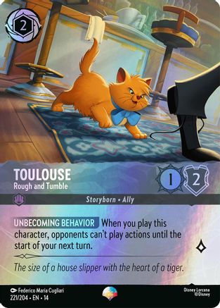 Toulouse - Rough and Tumble (Epic) (221/204) - HCA - Epic - Holofoil