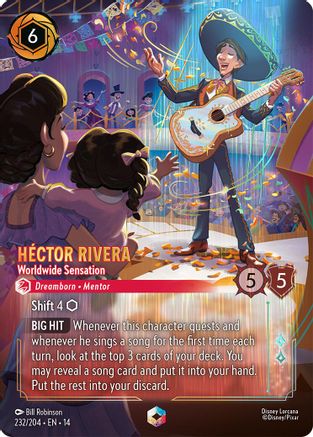 Hector Rivera - Worldwide Sensation (Enchanted) (232/204) - HCA - Enchanted - Holofoil