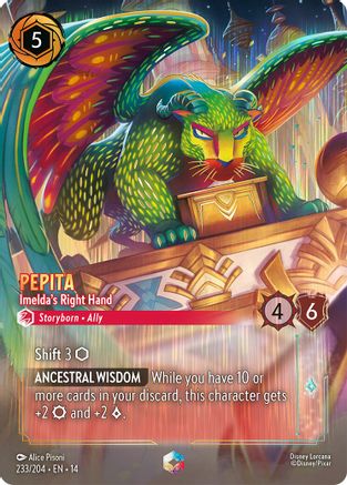 Pepita - Imelda's Right Hand (Enchanted) (233/204) - HCA - Enchanted - Holofoil