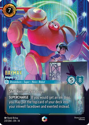 Baymax - Amped Up (Enchanted) (237/204) - HCA - Enchanted - Holofoil