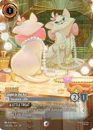 Marie - Caught in the Act (Enchanted) (238/204) - HCA - Enchanted - Holofoil