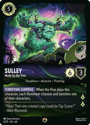 Sulley - Made by the Vine (13/37) - IQTGHR - Quest