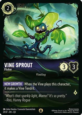 Vine Sprout - Flicker (21/37) - IQTGHR - Quest