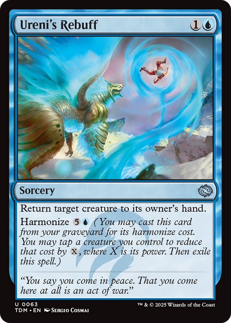 Ureni's Rebuff (TDM-063) - uncommon