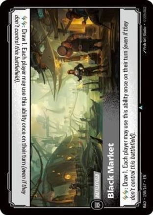 Black Market (158/167) - RAD - Uncommon - Foil