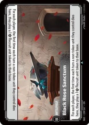 Black Rose Sanctum (159/167) - RAD - Uncommon