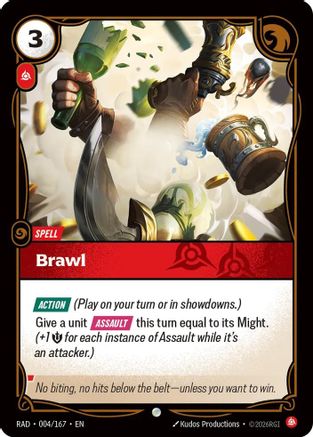 Brawl (004/167) - RAD - Common