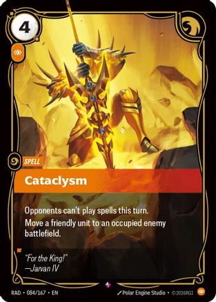 Cataclysm (084/167) - RAD - Rare - Foil