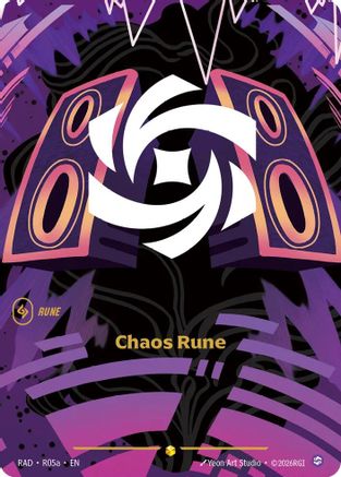 Chaos Rune (R05a) (R05a) - RAD - Showcase - Foil