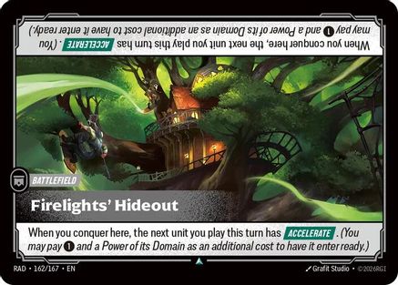 Firelights' Hideout (162/167) - RAD - Uncommon - Foil