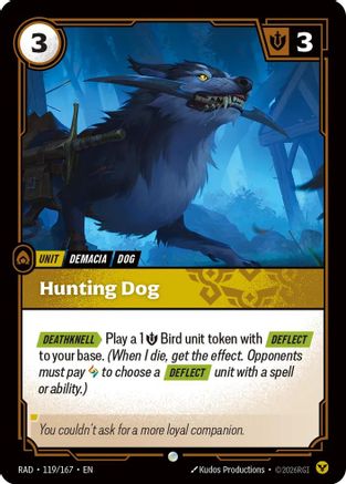 Hunting Dog (119/167) - RAD - Common