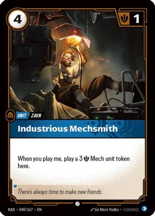 Industrious Mechsmith (049/167) - RAD - Common