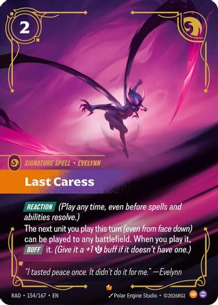 Last Caress (154/167) - RAD - Epic - Foil