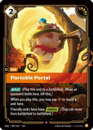 Portable Portal (087/167) - RAD - Rare - Foil