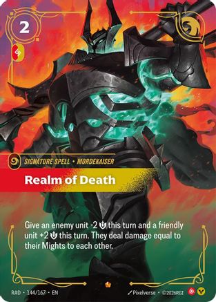 Realm of Death (144/167) - RAD - Epic - Foil