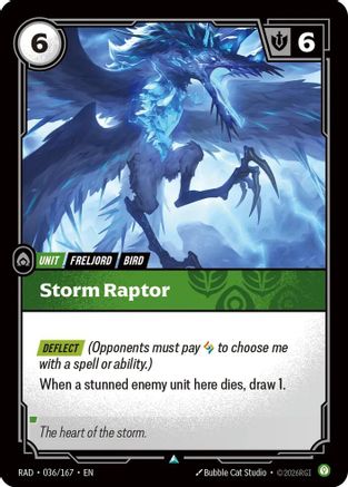 Storm Raptor (036/167) - RAD - Uncommon