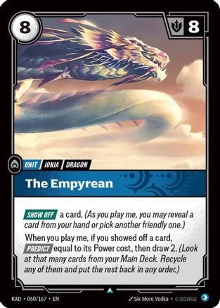 The Empyrean (060/167) - RAD - Uncommon