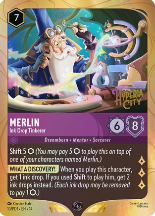 Merlin - Ink Drop Tinkerer (10) - DLPC - Promo - Holofoil
