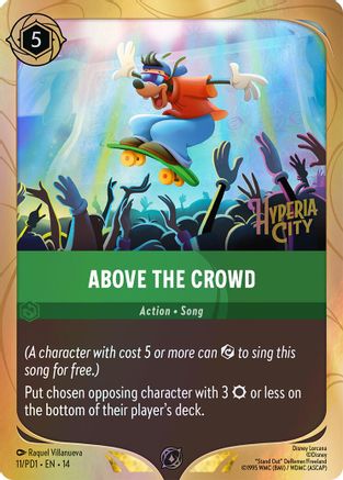 Above the Crowd (11) - DLPC - Promo - Holofoil