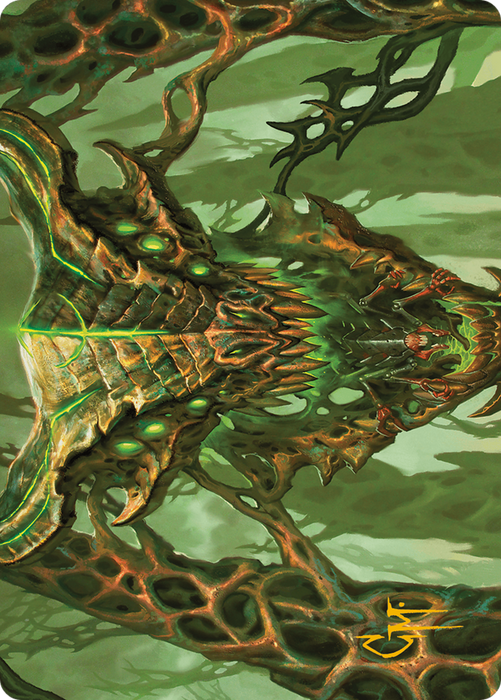 Colossal Dreadmask // Colossal Dreadmask (AMH3-008) - common (Borderless) - Foil