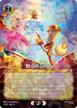 Be Our Guest (1) - DLPC - Promo - Holofoil