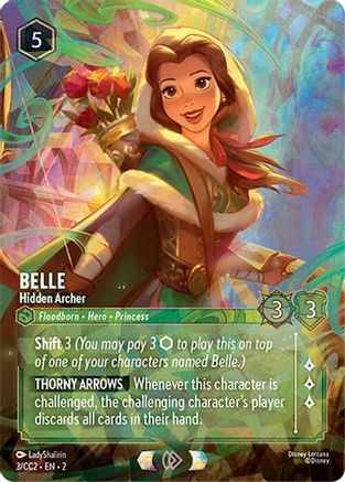Belle - Hidden Archer (3) - DLPC - Promo - Holofoil