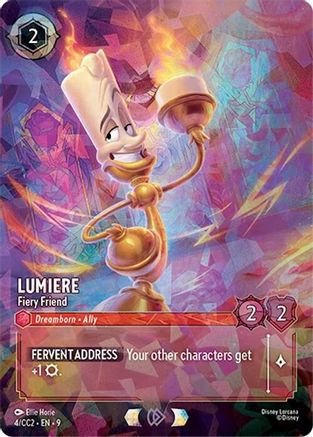 Lumiere - Fiery Friend (4) - DLPC - Promo - Holofoil