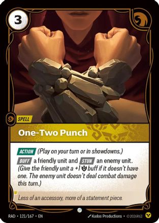One-Two Punch (121/167) - RAD - Common