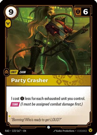 Party Crasher (122/167) - RAD - Common