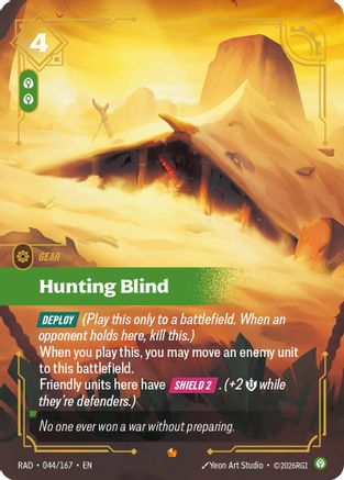Hunting Blind (044/167) - RAD - Epic - Foil
