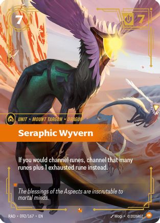 Seraphic Wyvern (092/167) - RAD - Epic - Foil