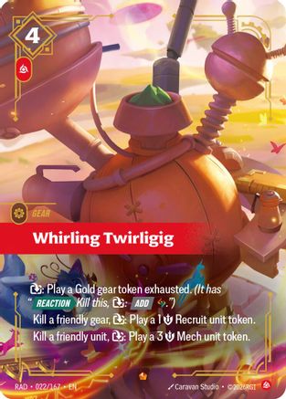 Whirling Twirligig (022/167) - RAD - Epic - Foil