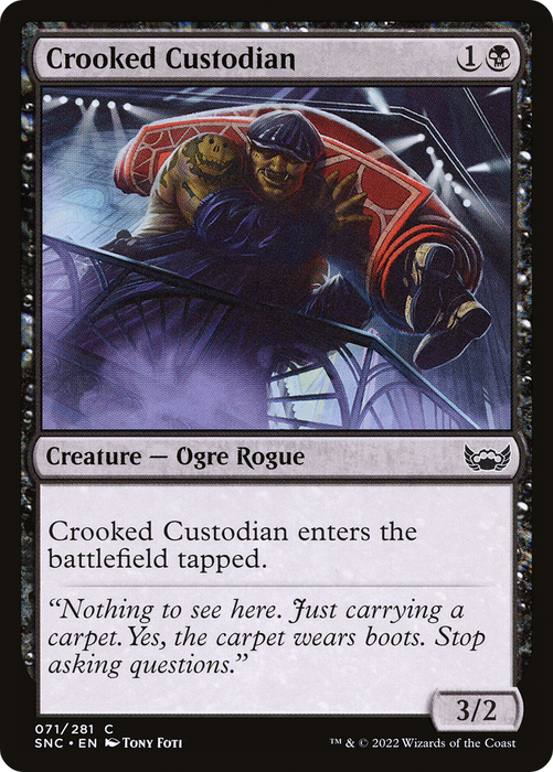 Crooked Custodian (SNC-071) - common