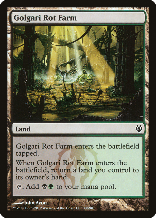 Golgari Rot Farm (DDJ-080) - common