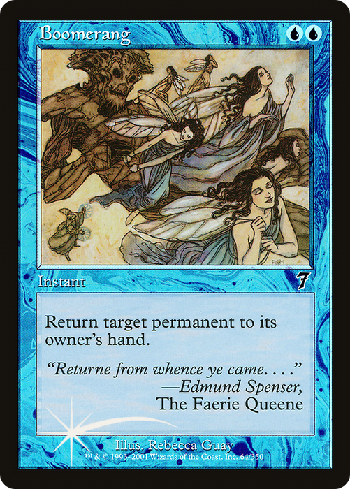 Boomerang (7ED-64★) - common - Foil