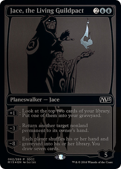 Jace, the Living Guildpact (MEDIA-062) - mythic - Foil