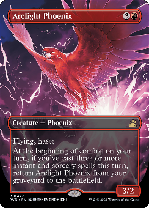 Arclight Phoenix (RVR-427) - rare (Borderless) - Foil