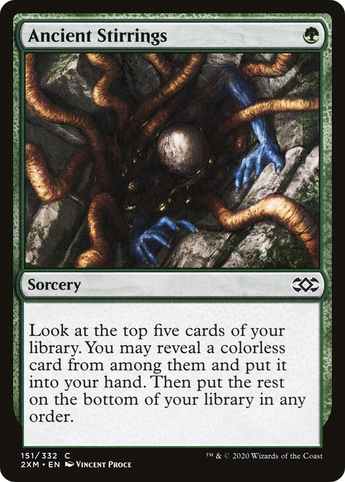 Ancient Stirrings (2XM-151) - common - Foil