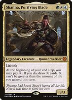 Shanna, Purifying Blade (DMU-218) - mythic