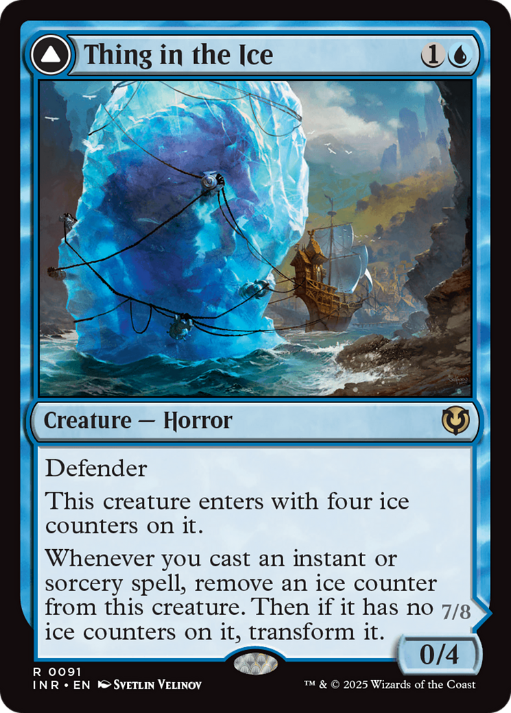 Thing in the Ice // Awoken Horror (INR-091) - rare - Foil