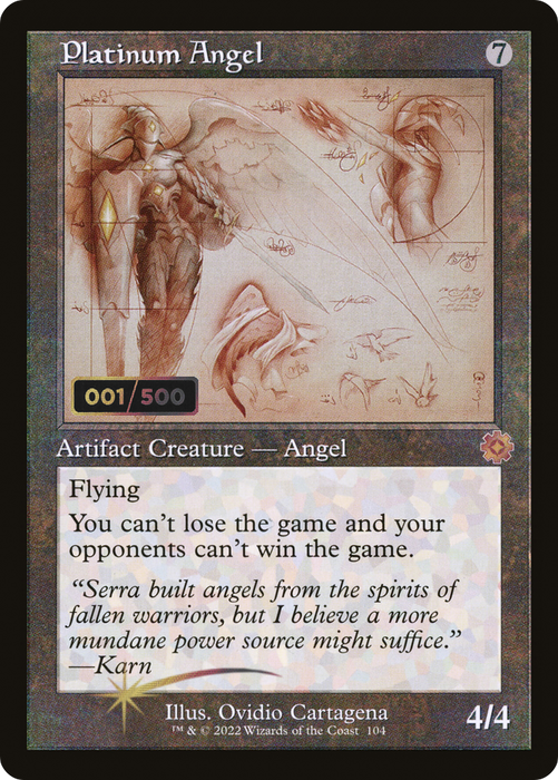Platinum Angel (BRR-104Z) - mythic - Foil