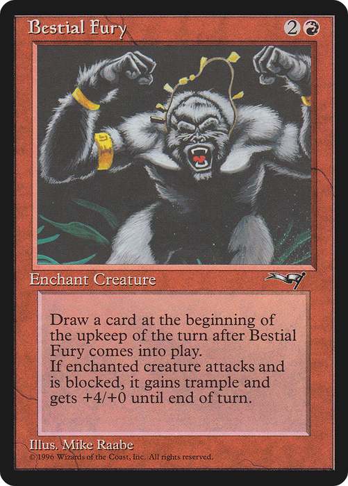 Bestial Fury (ALL-67B) - common
